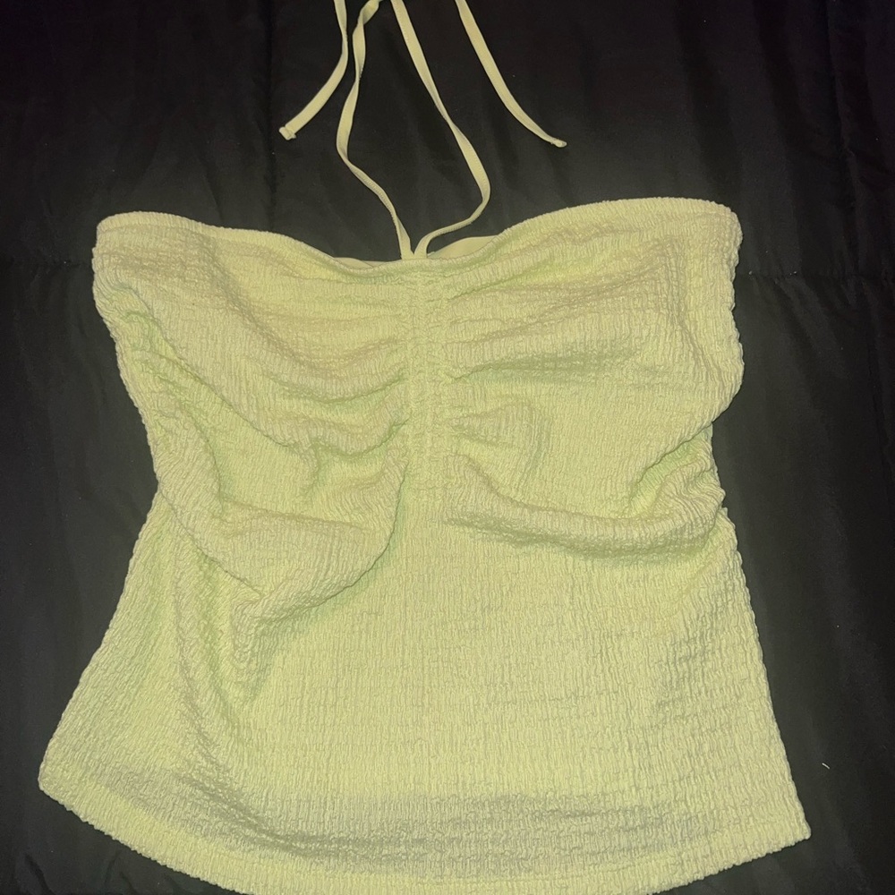 a new day Light Green Strapless Tank Top